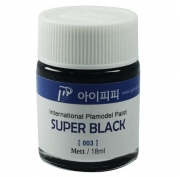 003 Super Black Flat 18ml IPP Paint