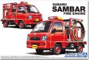 05794 1/24 Subaru TT2 Sambar Fire Engine '11 Aoshima