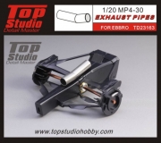 TD23163 1/20 MP4-30 Exhaust Pipes Top Studio