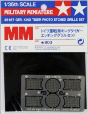 35167 1/35 German King Tiger Photo-etched Grille Set Tamiya