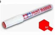 89007 Marker Pen : X-7 Gloss Red (Enamel) Tamiya