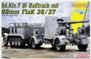 DR6948 1/35 Sd.Kfz.7 8t Halftrack mit 88mm FlaK 36/37 - Smart Kit