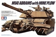 35158 1/35 US M1A1 Abrams w/Mine Plow  Tamiya