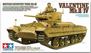 35352 1/35 British Infantry Tank Mk.III Valentine Mk.II/IV Tamiya