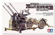 35091 1/35 WWII German 20mm Flakvierling 38 MIT Sd.Ah.52 Tamiya