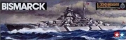 78013 1/350 German Navy BB Bismarck Tamiya