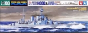 31806 1/700 British Battle Cruiser HMS Hood & E Class Destroyer Tamiya