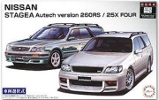 4613 1/24 Nissan Stagea Autech Version 260RS/25X Four Fujimi