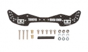 15498 1/32 HG Carbon Wide Front Plate (1.5mm) Tamiya