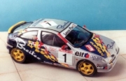 Tk24/10 Renault Mégane Ickx 24 h Spa 1998 Decals and parts (Interior, roll bar, bucket, 4 rims and t