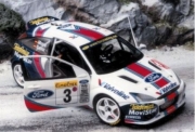 Tk24/78 Ford Focus WRC Martini 2e Monte Carlo 2001 + Resing Spoiler