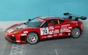 Tk24/133 Ferrari 360 Modena Auto Palace LM2002 n°74 for Tamiya conversion kit