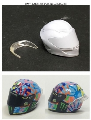 KWP-14VRMS 1/12 2014 V.R. Helmet (MISANO) Resin & Decal K's Workshop