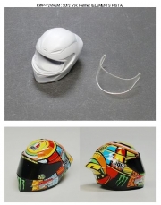 KWP-12VREM 1/12 2012 V.R. Helmet (ELEMENTS PISTA) Resin & Decal K's Workshop