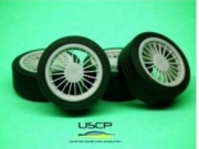 24W004T 1/24 Alpina е36 17'' with tires USCP