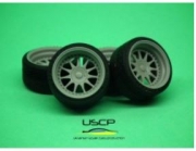 24W025S 1/24 Hartge 17'' with stance tires USCP