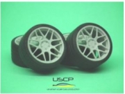 24W026T 1/24 HRE FF01 20'' with tires USCP