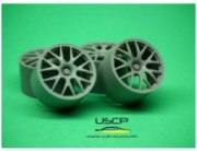 24W060 1/24 BBS R-GT wheels 18'' USCP