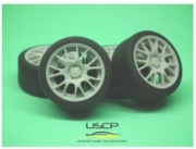 24W065T 1/24 BBS CH 18'' with tires USCP