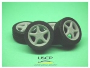 24W069T 1/24 BMW Original Styling 18 16'' with tires USCP
