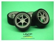 24W070T 1/24 HRE 446r 19'' with tires USCP