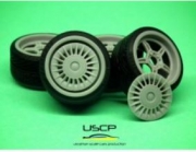 24W090S 1/24 BMW Original Styling 35 16'' with stance tires USCP
