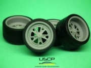 24W100T 1/24 Fifteen52 Outlaw 001 3pc 19'' with tires USCP