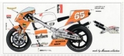 D067 1/12 Honda NSR500 '95 Marlboro Team Pirelli Decal [D067]