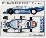 D761 1/24 Porsche 956 '82LM Winner Decal [D761]