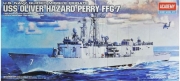 14102 1/350 USS FFG-7 Oliver Hazard Perry  Academy
