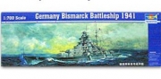 05711 1/700 German Battleship Bismarck 1941 Trumpeter