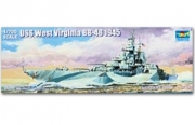 05772 1/700 USS West Virginia BB-48 1945 Trumpeter
