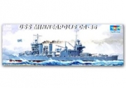 05744 1/700 USS Minneapolis CA-36 Heavy Cruiser 1942 Trumpeter