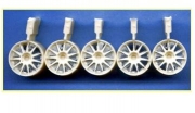 SP 991 Wheels – Speedline 18“ ( with 11spoke ) 5 pieces 1/24 for Tamiya kit