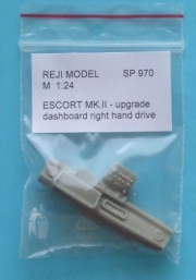 SP 970 Transkit - Escort Mk.II - dashboard right hand drive 1/24 for ESCI + Revell kit