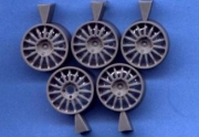 ALM 012 Wheels – O.Z. 18‘‘ ( 15 spoke ) - 5 pieces 1/24 for Tamiya kit