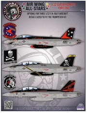 32-001 1/32 Air wing All Stars: Super Hornets Part I Decal
