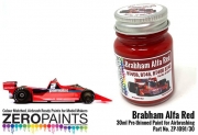 DZ673 Brabham Alfa Red Paint - BT45B, BT46, BT46B BT48 etc 30ml ZP-1091