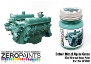 DZ691 Detroit Diesel Alpine Green Paint 30ml ZP-1601