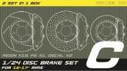 Z013 Disc brake set C (for 16-17'' rims)