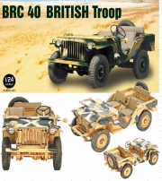 25018 1/24 BRC 40 BRITISH Troop EBBRO