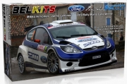 BEL002 1/24 Belkits 벨킷츠 포드 피에스타 WRC 랠리 Ford Fiesta S2000 Winner Mc 2010 - Hirvonen - Lehtinen - Monte Carlo