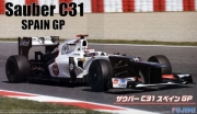 09162 1/20 Sauber C31 Spanish GP w/Driver Figure Fujimi