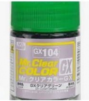 GX-104 Clear Green18ml