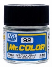 C-092 Semi Gloss Black (반광)10ml