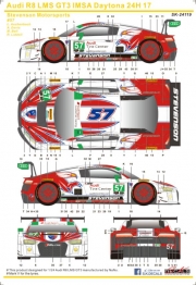 SK24119 1/24 Audi R8 LMS GT3 IMSA Daytona 24H 17 #57 Stevenson Motorsports