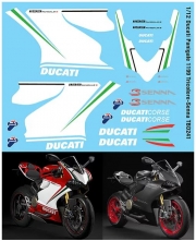 TBD241 1/12 Ducati Panigale 1199 Tricolore - Senna Decals TBD241 TB Decals