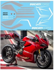 TBD280 1/4 Ducati Panigale 1199 R Supplementary Decals for POCHER Decal TB Decals