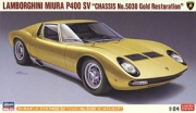 20319 1/24 Lamborghini Miura P400 SV Chassis No.5030 Gold Restoration