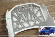 ZD135 Nissan GT-R R34 hood structure